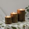 Vintiquewise Bark Wooden Pillar Tree Stump Tea Light Rustic Candle Holder , PK 3 QI003888.3 - alternate 5